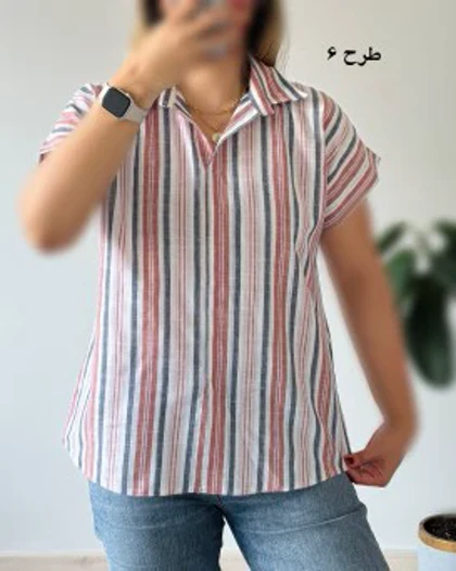 شومیز آستین سرخود نهال 1