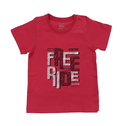 ست بلوز و شلوار راحتی پسرانه طرح FREE RIDE