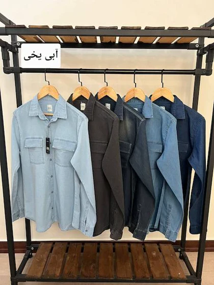 پیراهن جین دوجیب 2631