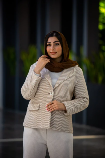 کت لمزور مغزی دوزی فلوک