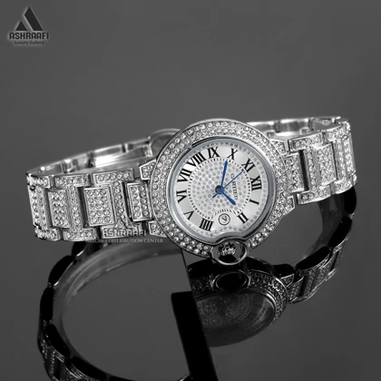 ساعت کارتیه بالن بلو Cartier Ballon Bleu Full Diamond-25