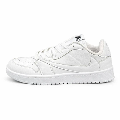 کفش کتانی مردانه مدل نایکی ترویس سفید تمام Nike travis