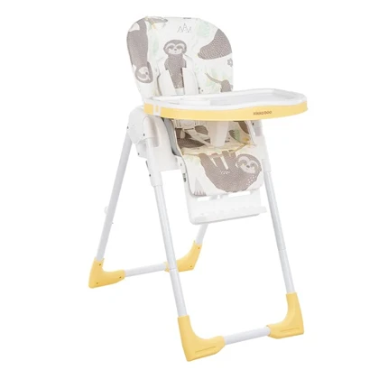 صندلی غذا کودک زرد کیکابو kikkaboo vitto yellow sloth