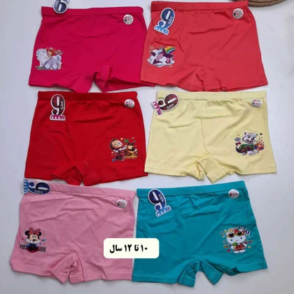 شورت دخترانه پادار ضدحساسیت