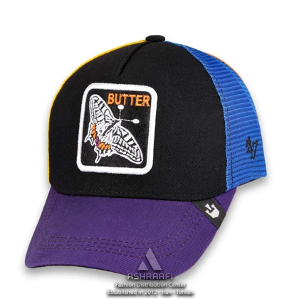 کلاه گورین طرح پروانه Trucker Cap HA88