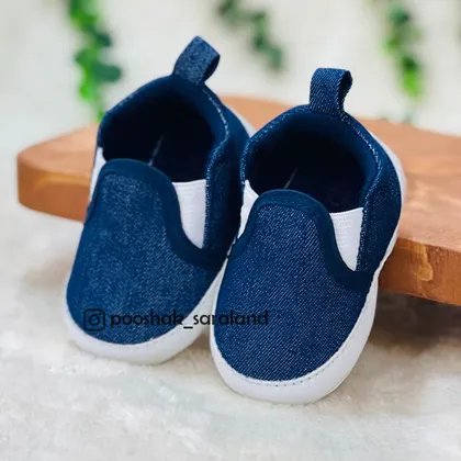 پاپوش نوزاد پسرانه کلاسیک