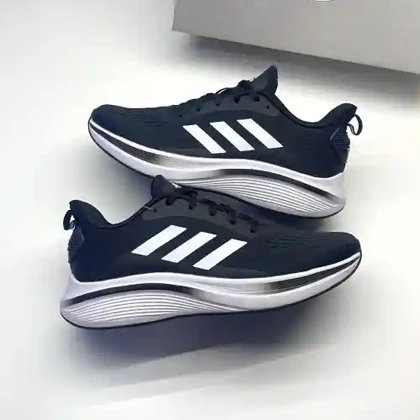 کفش آدیداس ای‌کیو رانینگ مشکی سفید Adidas EQ Running Black White