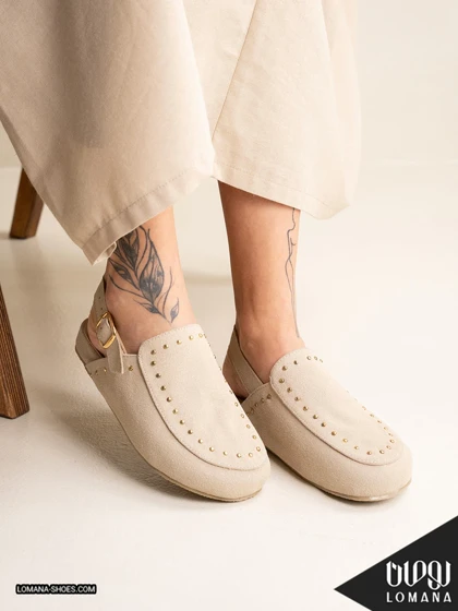 صندل رکابدار پرچی لومانا - کد 2758