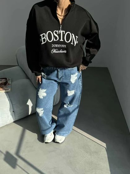 دورس نیم زیپ BOSTON