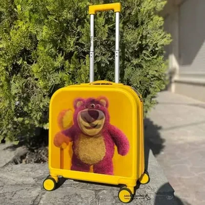 چمدان سه بعدی بچگانه طرح خرسی