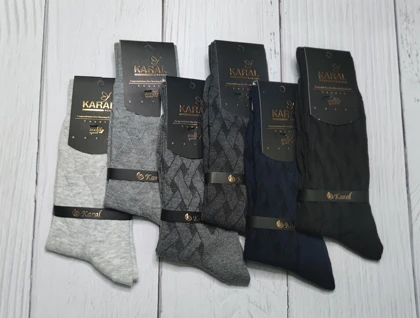 جوراب مردانه ساق‌دار کلاسیک