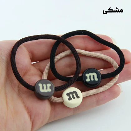 کش مو دخترانه مدل M پک سه عددی