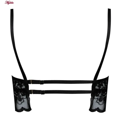 ست شورت و سوتین زنانه مدل فنردار مشکی برتا کد 5109-4088-AB