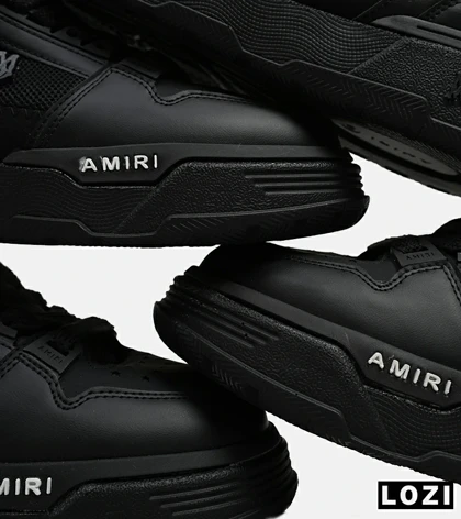 کفش کتانی مشکی AMIRI MA2 Leather