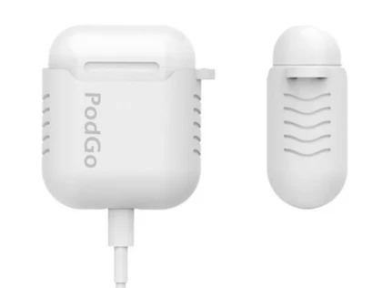 کاور سیلیکونی ایرپاد آها استایل AhaStyle PodGo Silicone Keychain Case Apple AirPods