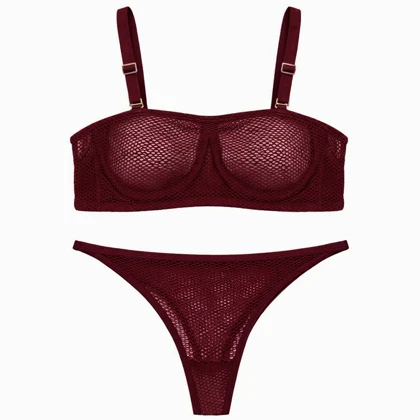 ست شورت و سوتین زنانه ماییلدا مدل لونه زنبوری کد 5521-5577