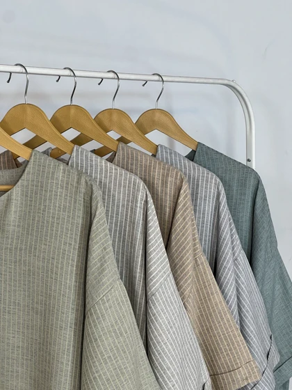 مانتو کفتان لینن الناز 1