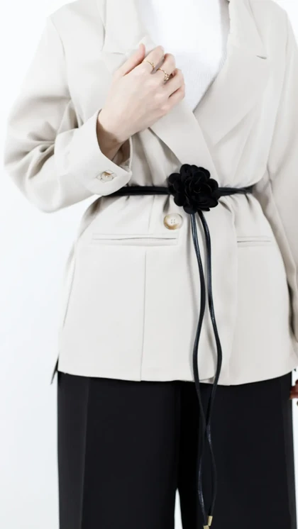 کمربند گره‌ای گل