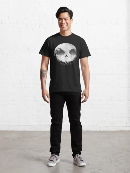 تیشرت کابوس پیش از کریسمس | تیشرت Nightmare Before Christmas طرح Jack Skellington Classic کد 108977