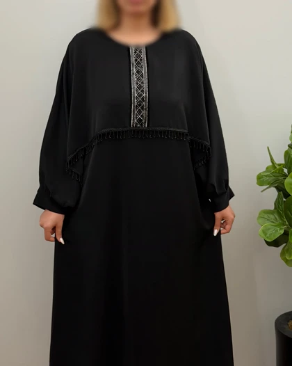 مانتو عبایی الیزه مدل آیلا
