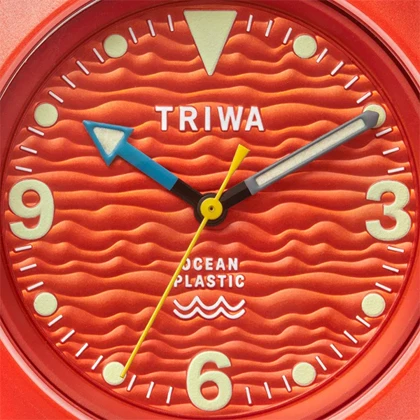 ساعت مچی عقربه ای تریوا مدل Ocean Plastic – coral