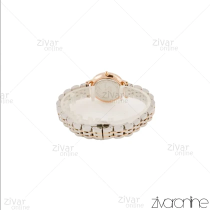 ساعت دنیل ولینگتون زنانه گرد رزگلد نقره ای ایندکس یونانی 105631