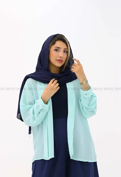 شومیز یقه vکد1004028