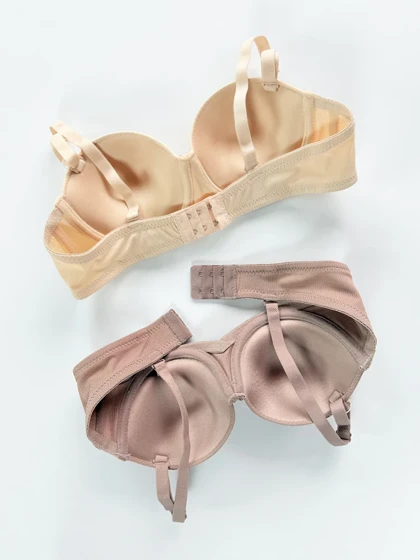 سوتین تک اسفنجی فنر دار نگین‌دار