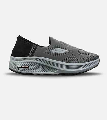 کفش کتانی طبی ورزشی طوسی SKECHERS Slip-Ins مدل 8802