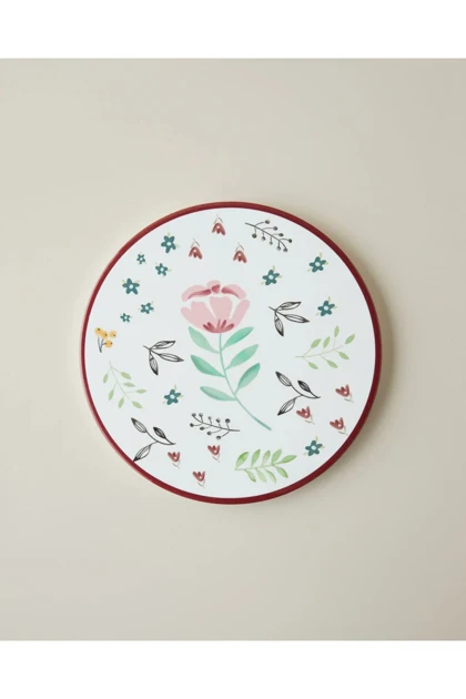 زیرقابلمه‌ای English Home مدل Rustic Florals سرامیکی - سبز