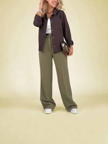 شومیز پری سیلک جدید زنانه کد PERRY