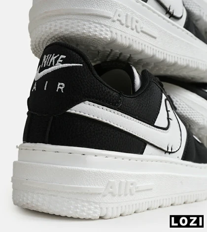کفش مردانه و زنانه مشکی سفید NIKE AIR FORCE
