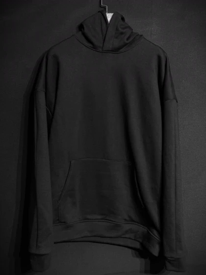 هودی بیسیک مشکی 093