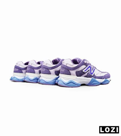 کفش کتانی زنانه بنفش آبی NEW BALANCE 9060