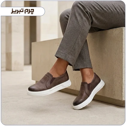 کفش راحتی زنانه چرم کد BR1360