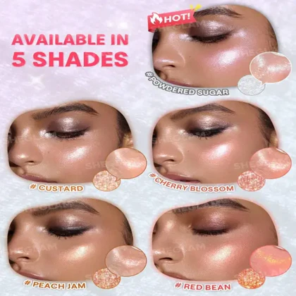 هایلایتر براق و ژلی فنری گلوچی شیگلمSheglam