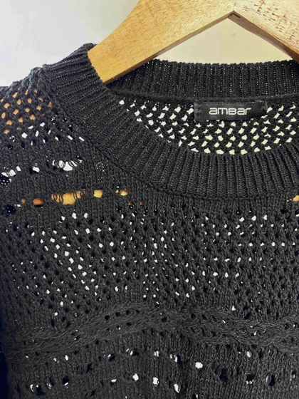 بافت کراپ مشکی