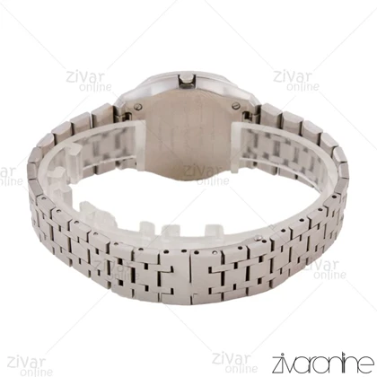 ساعت گوچی زنانه نقره ای صفحه طوسی 105739