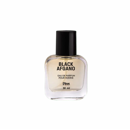 عطر جیبی پینک ویژوآل مدل Black Afghan حجم 30 میلی لیتر