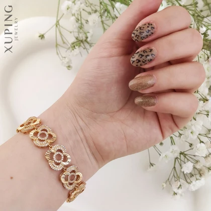 دستبند نگین‌دار طرح‌طلا ژوپینگ