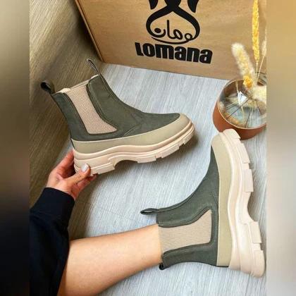 نیم‌بوت برزنتی کاپ‌دار _ 1290