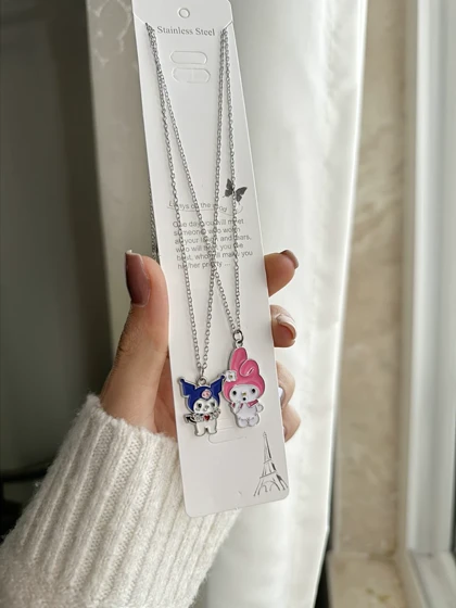 گردنبند ست کرومی