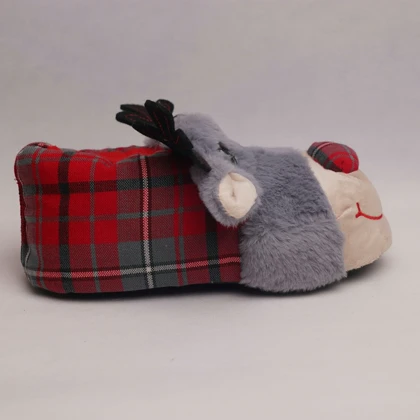 پاپوش حوله ای عروسکی زمستانه گوزن کد 294871