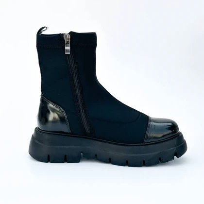 نیم بوت زنانه استرادیواریوس مدل 00013-Stradivarius-Flat-Ankle-Boots