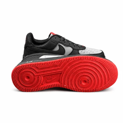 کتانی خارجی مردانه مدل جردن وان مشکی قرمز طوسی NIKE(های کپی )