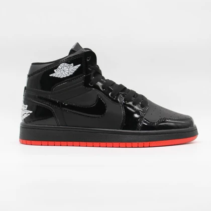 جردن 1 ساق‌دار مشکی قرمز بزرگپا کد 662400