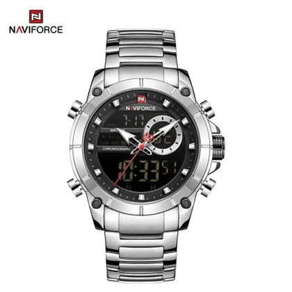 ساعت مردانه دیجیتال اورجینال نیویفورس Naviforce NF 9163