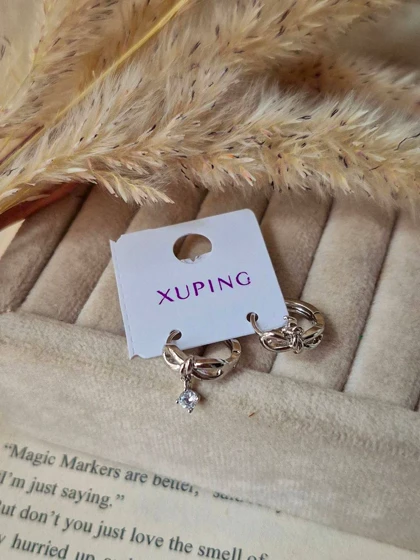 گوشواره پاپیون اویز ژوپینگ M47