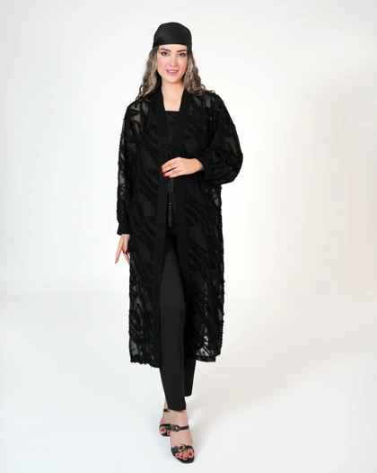 عبای مشکی زنانه یاخما کد 178 (488)