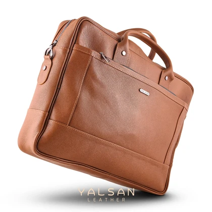 کیف اداری مردانه چرم یلسان مدل نکو کد 013-MC